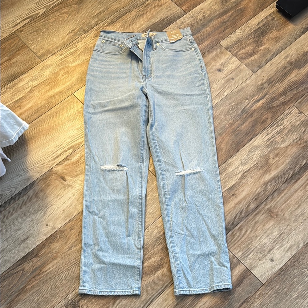 NWT Madewell perfect vintage straight Jean